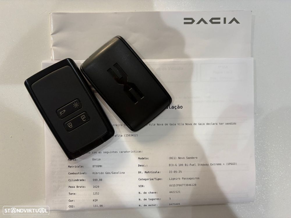 Dacia Sandero 1.0 ECO-G Extreme + Up&Go Bi-Fuel - 50