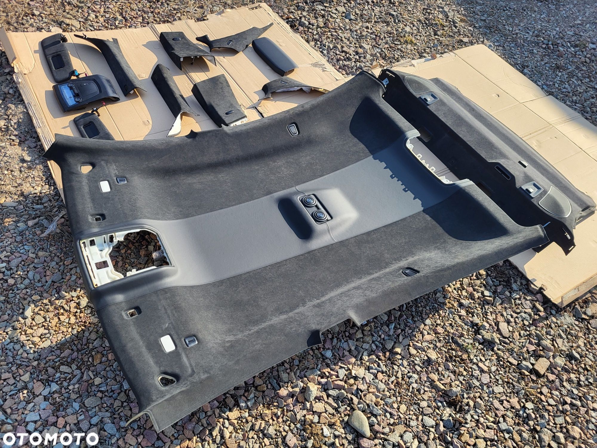 Podsufitka Alcantara bmw m6 f06 GranCoupe Półka - 1