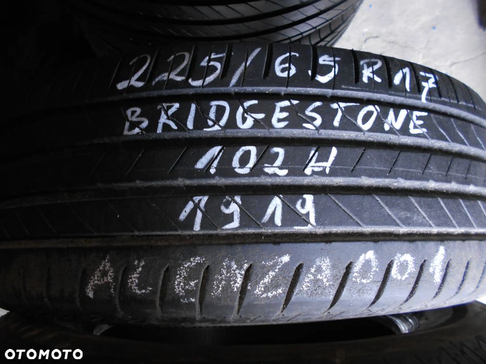 OPONY 225/65R17 BRIDGESTONE ALENZA 001 DOT 1919 7MM - 2