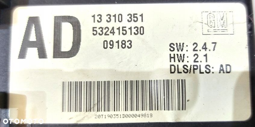 modył sterownik haka opel insignia a kombi 13310351 - 4
