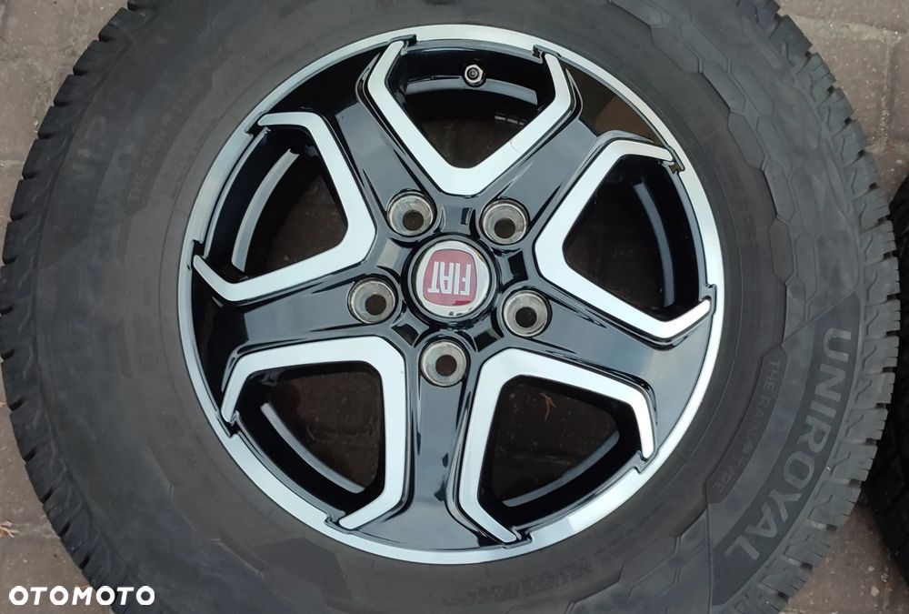 Koła Całoroczne Felgi Aluminiowe Oryg. Fiat Ducato Maxi Peugeot Boxer Citroen Jumper 16 cali 5x130 Ø78,1mm Et68 225/75/16 2022r Bdb !! Starogard Gdański - 7