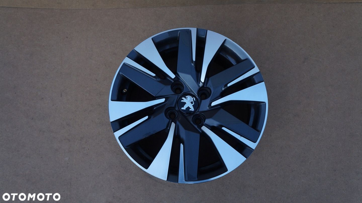 PEUGEOT 208 2008 II 2 16 cali FELGA ALUMINIOWA 9813836677 4x108 ET20 ORYG. - 1