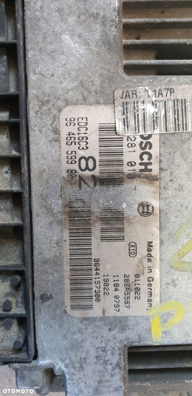 KOMPUTER STEROWNIK PEUGEOT CITROEN 9646559980 - 2