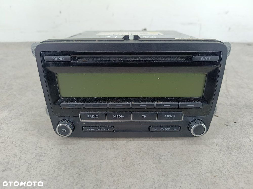 RADIO FABRYCZNE VW PASSAT B6 1K0035186AA  7647201360 BLAUPUNKT - 1
