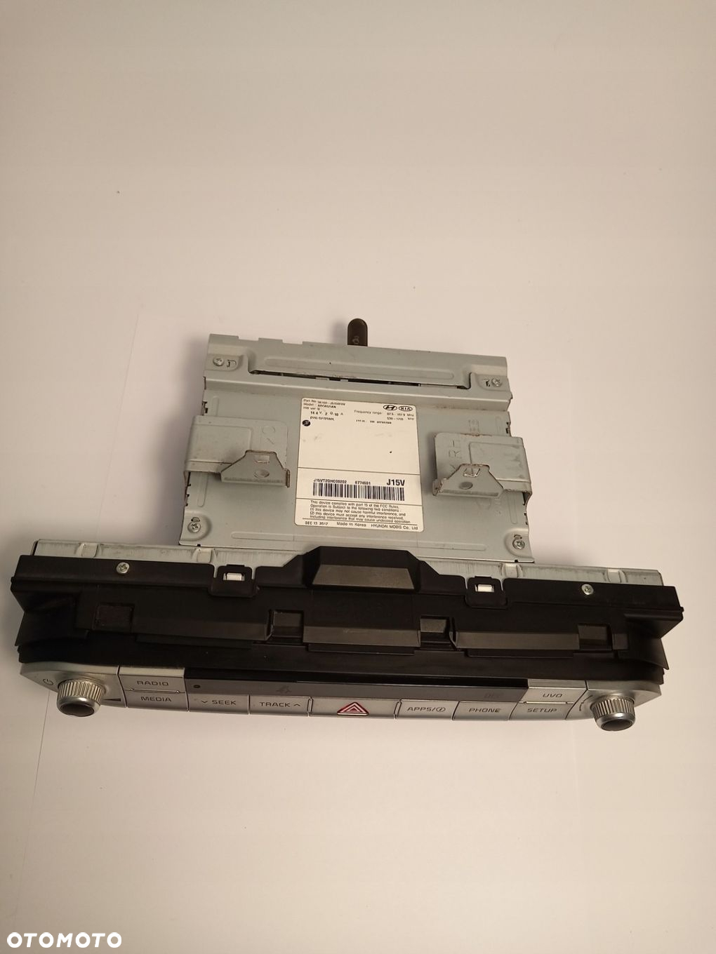 PANEL STEROWANIA ODTWARZACZ CD RADIO Z KIA STINGER 3.3 AWD 96160-J5150FHV - 7