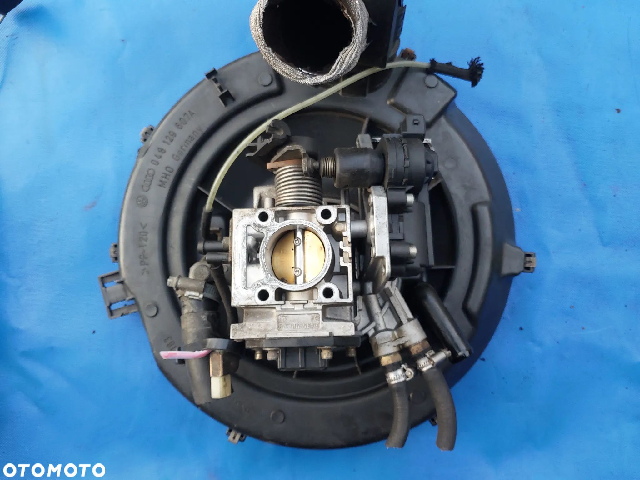Wtrysk Audi 80 B4 91-96 2.0 Monowtrysk gaźnik przepustnica KOMPLET 3435201579 Bosch 0132008601 Volkswagen Passat Sirocco Corrado KOMPLETNY GWARANCJA - 9