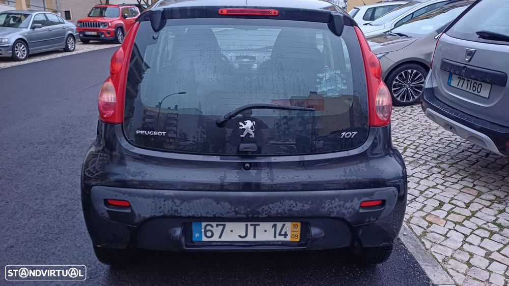 Peugeot 107 1.0 Black&Silver - 4