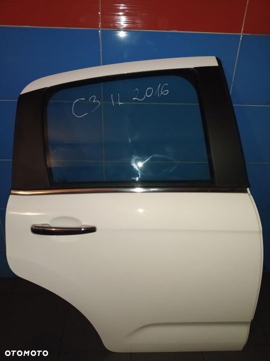 Drzwi citroen C3 II kod lakieru kwj prawe tylnie - 2