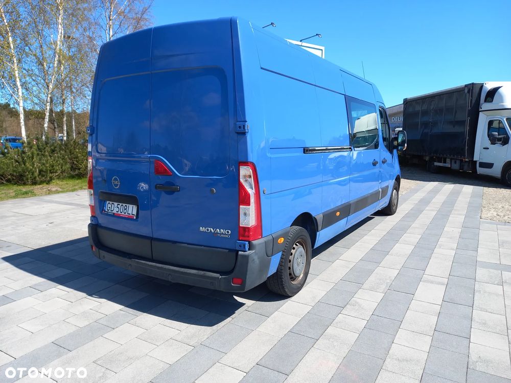 Opel Movano Brygadówka 2016rp 7-Osobowy Max Long Polski Salon - 3