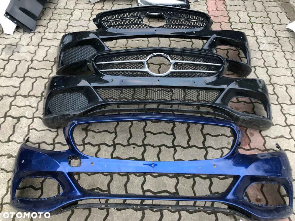 Zderzak przód przedni grrill Mercedes C-Klasa w205 AMG - 4