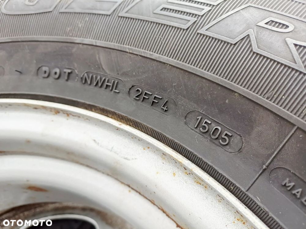 FELIGI Z OPONAMI STALOWE NISSAN TERRANO PATHFINDER R15 6x139,7 100,3 mm OPONY 235/75 R15 NR2 - 8