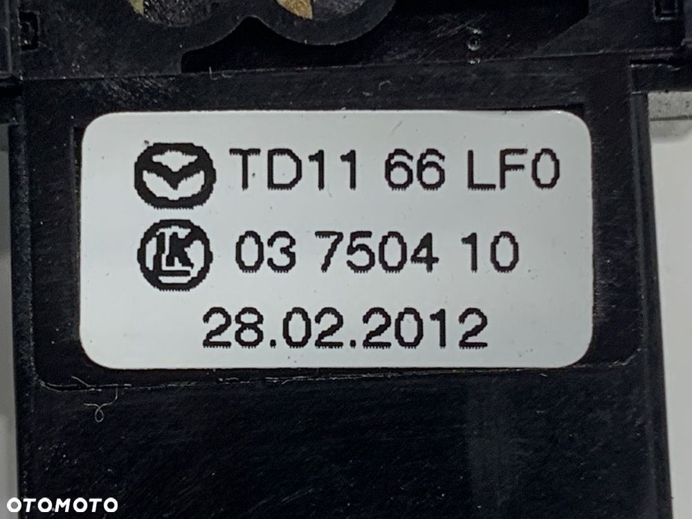 PRZYCISK OTWIERANIA KLAPY - 45.00 PLN - MAZDA CX-9 (TB) 2006 - 2022 3.7 204 kW [277 KM] benzyna 2007 - 5