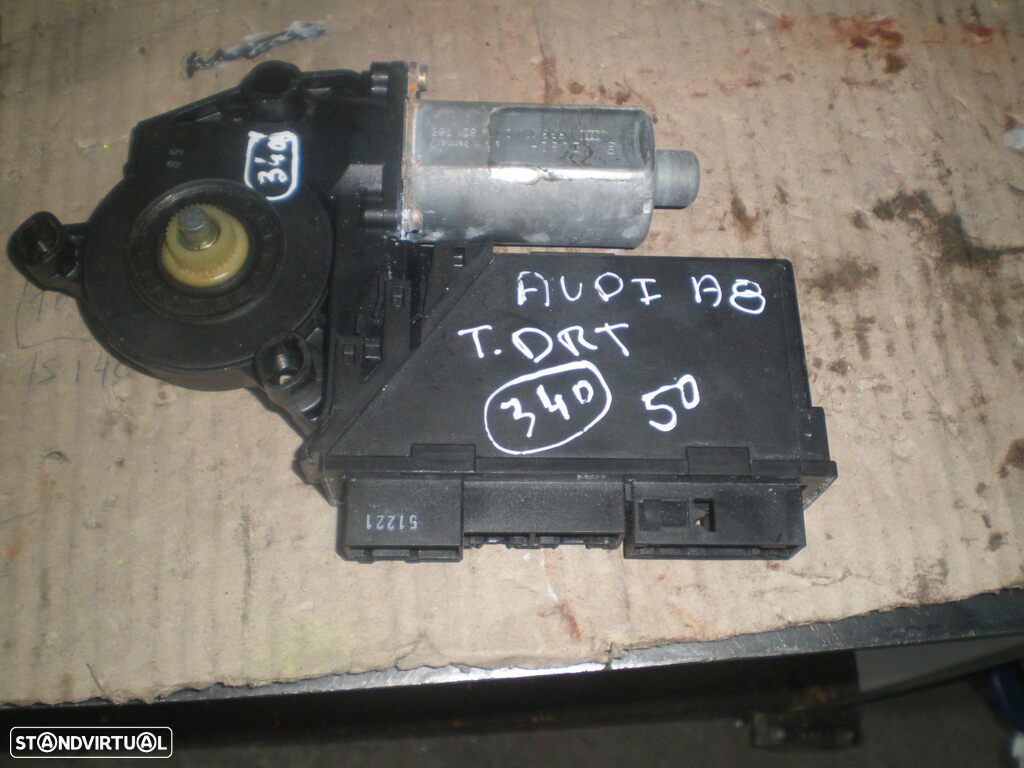 Motor Elevador Vidro 4E0959802A AUDI A8 2003 TD - 1