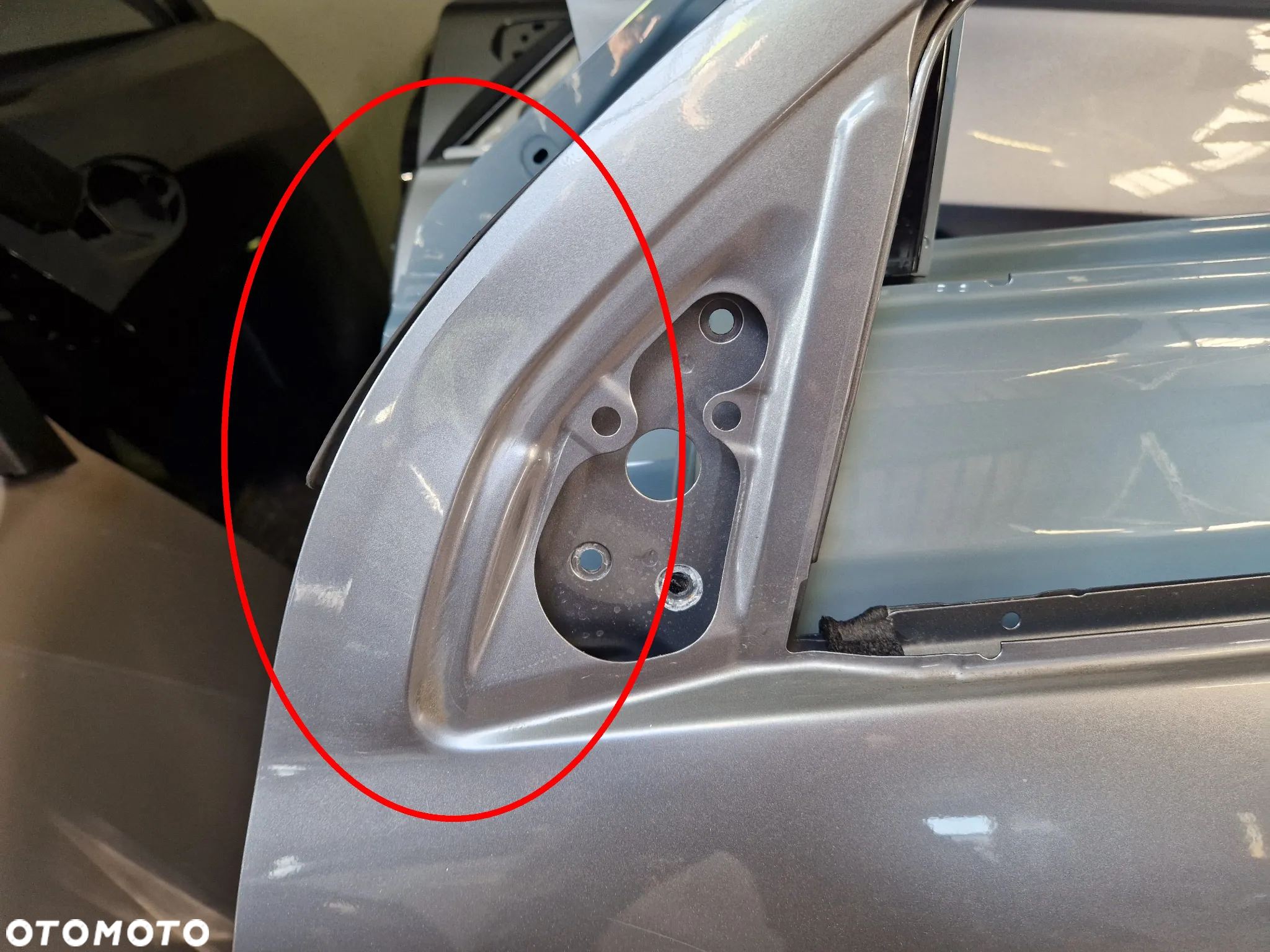 Mitsubishi ASX 10- drzwi przednie lewe uszczelka lifting - 2