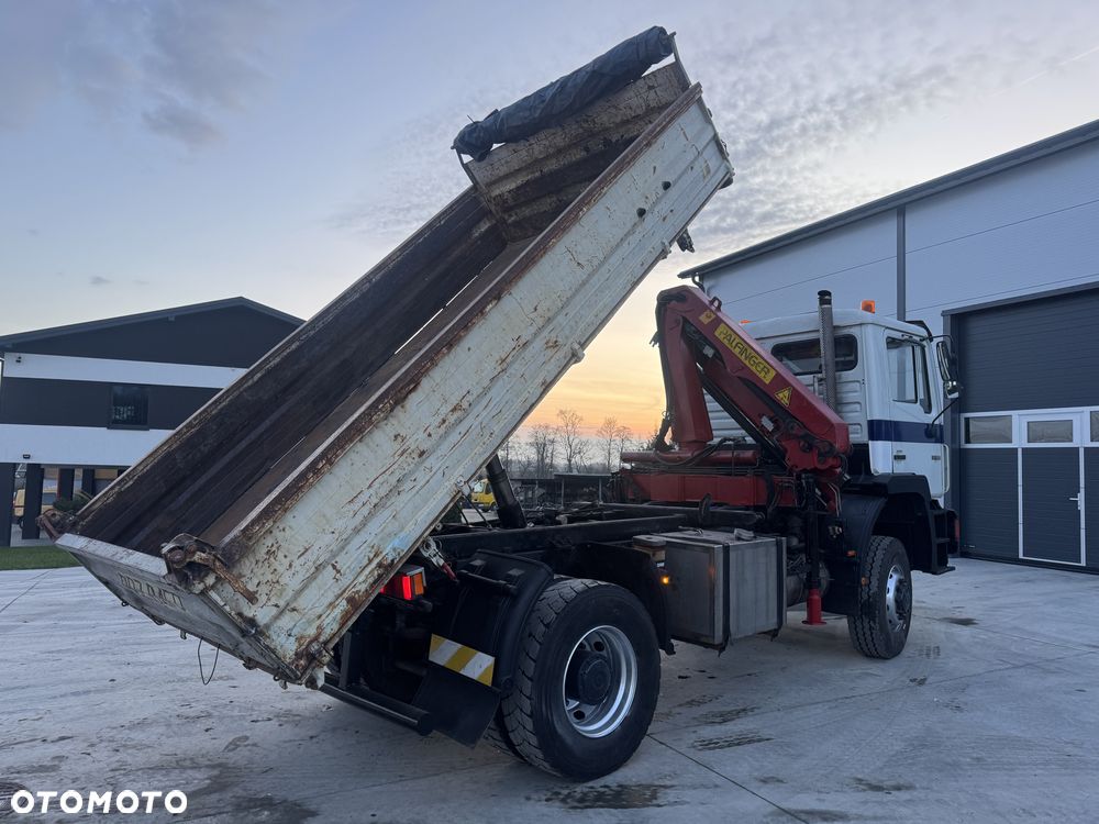 MAN 19.420 4x4 Wywrotka 3x Meiller Oryginał HDS Palfinger - 12