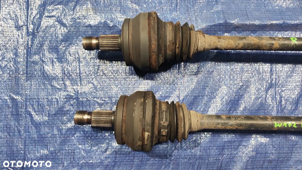 ZAWIESZENIE LEWY PRAWY TYŁ ZWROTNICA PIASTA CZUJNIK ABS AMORTYZATORY SPRĘŻYNY TARCZA HAMULCOWA 300MM PÓŁOŚ MERCEDES SLK SLC R172 W172 2.2 CDI 2.0 CGI - 10