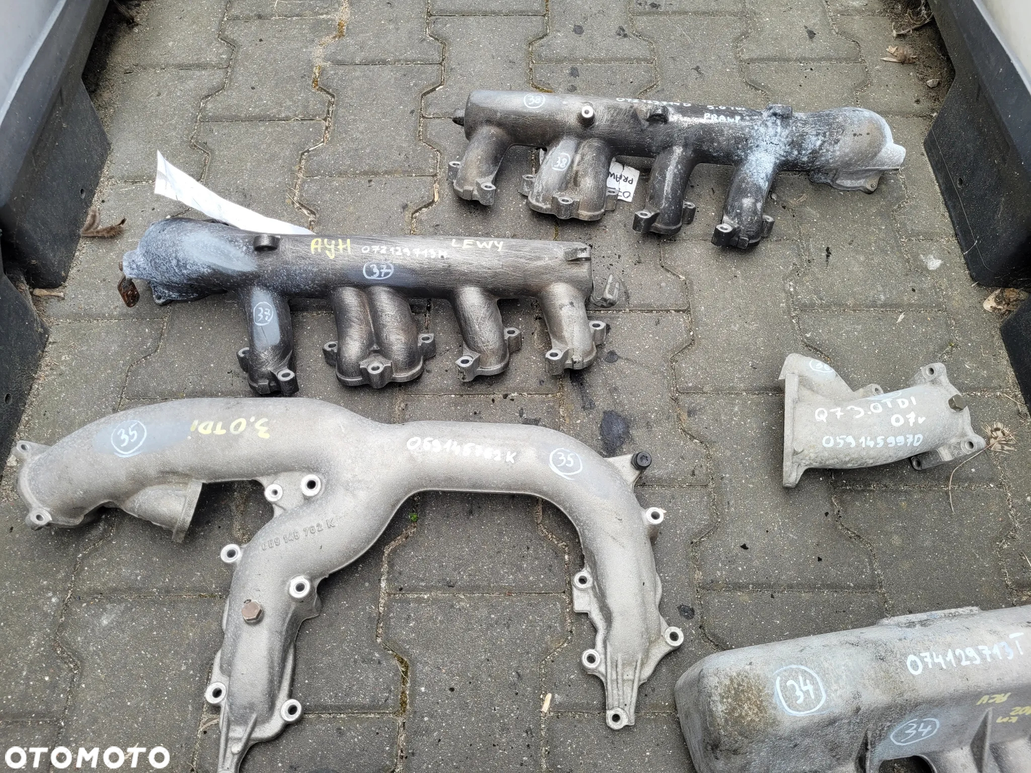 KOLEKTOR SSĄCY ALUMINIOWY VOLKSWAGEN DIESEL - 15