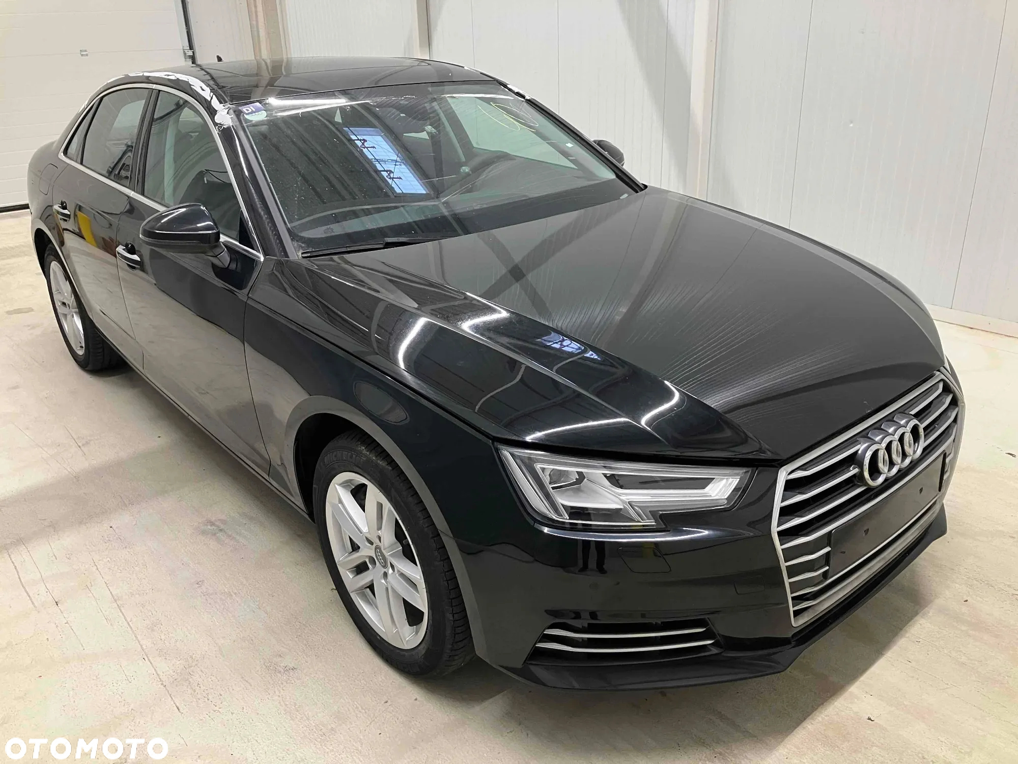 Audi A4 B9 8W kompletny przód maska lampy led zderzak błotnik w kolor LY9T OEOE - 29