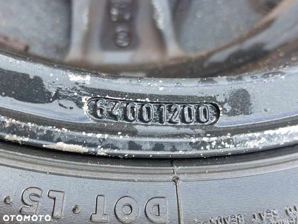 FELGI ALUMINIOWE 2 SZT 5x112 7Jx15 ET35 FI57,1 VW AUDI SKODA KBA43327 - 10