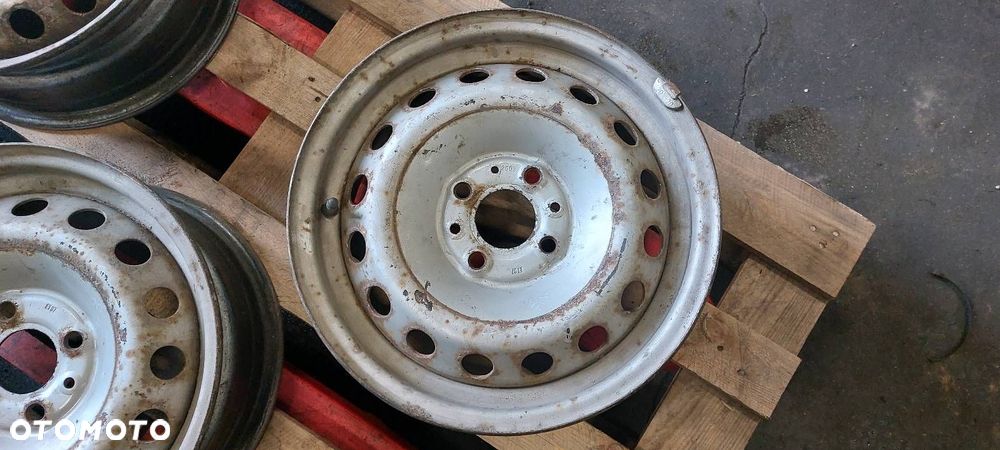 FELGI STALOWE CENA ZA SZTUKĘ FELGA FIAT 5,5JX14 ET37 4X98 - 6