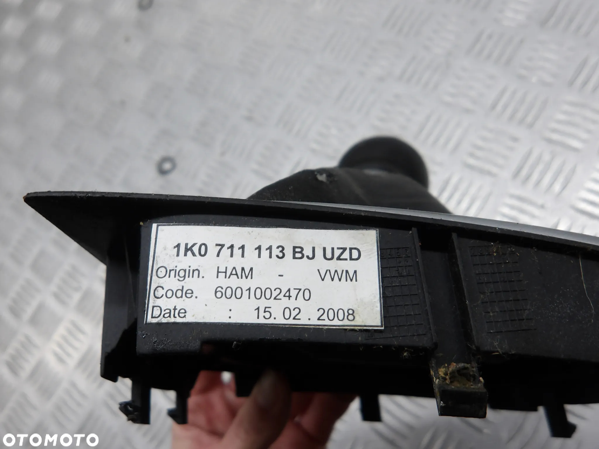 VW JETTA V 05-10 GAŁKA MIESZEK ZMIANY BIEGÓW 1K0711113 - 4