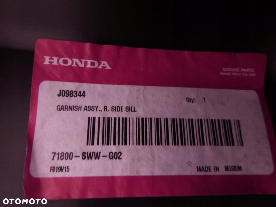 HONDA CRV 3 07-12R PRÓG PRAWY LISTWA OWA ORYG - 3