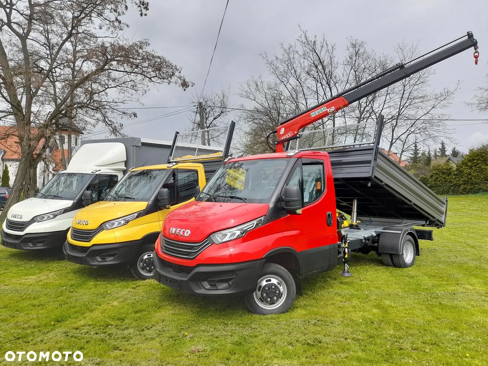 Iveco 50c16 50c18 dmc 3,5t silnik 3.0 HDS dzwig żuraw FASSI f40 WYWROTKA kiper skrzynia - NOWY- Polski salon - 29