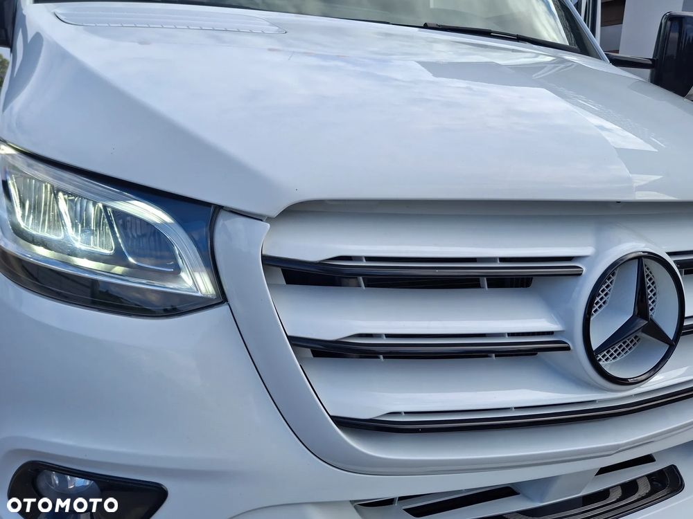 Mercedes-Benz Sprinter 519 3500 Kg DMC Laweta Autolaweta Pomoc Drogowa Silnik 3.0 V6 Koła Bliźniacze Wersja Kamper Obracane Fotele 3 Miejsca Elektryczne Fotele Z Pamięcią Nawigacja Łopatki F1 Światła Full Led - 17