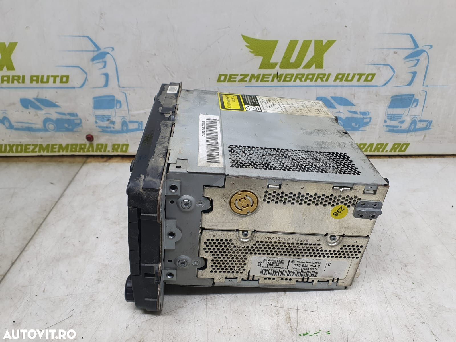 Radio cd navigatie 1t0035194c Volkswagen VW Golf 5 [2003 - 2009] - 2