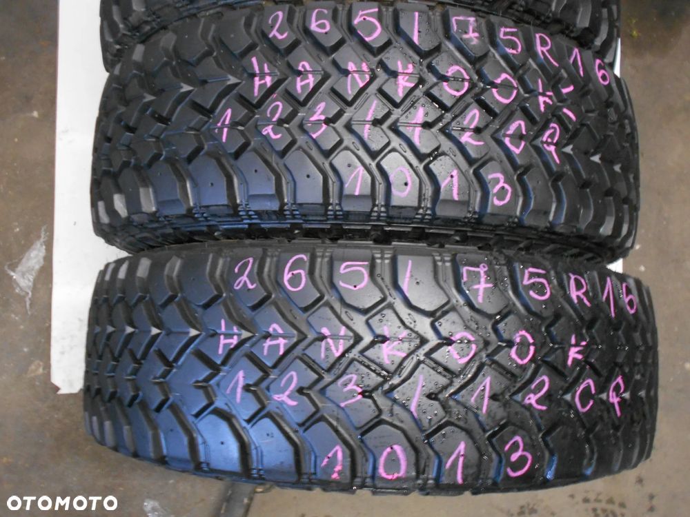 OPONY 265/75R16 HANKOOK DYNAPRO MT DOT 1013 14MM - 3