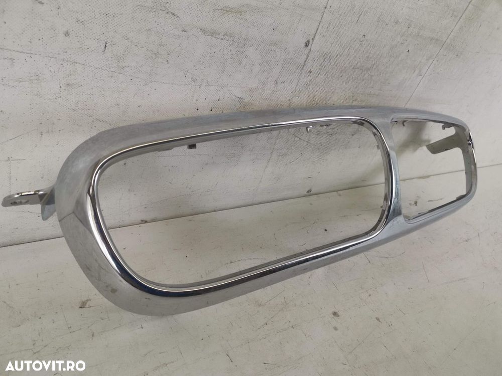 Ornament Cromat Grila Radiator Jaguar XJ8 2003 2004 2005 2006 2007 Ori - 4