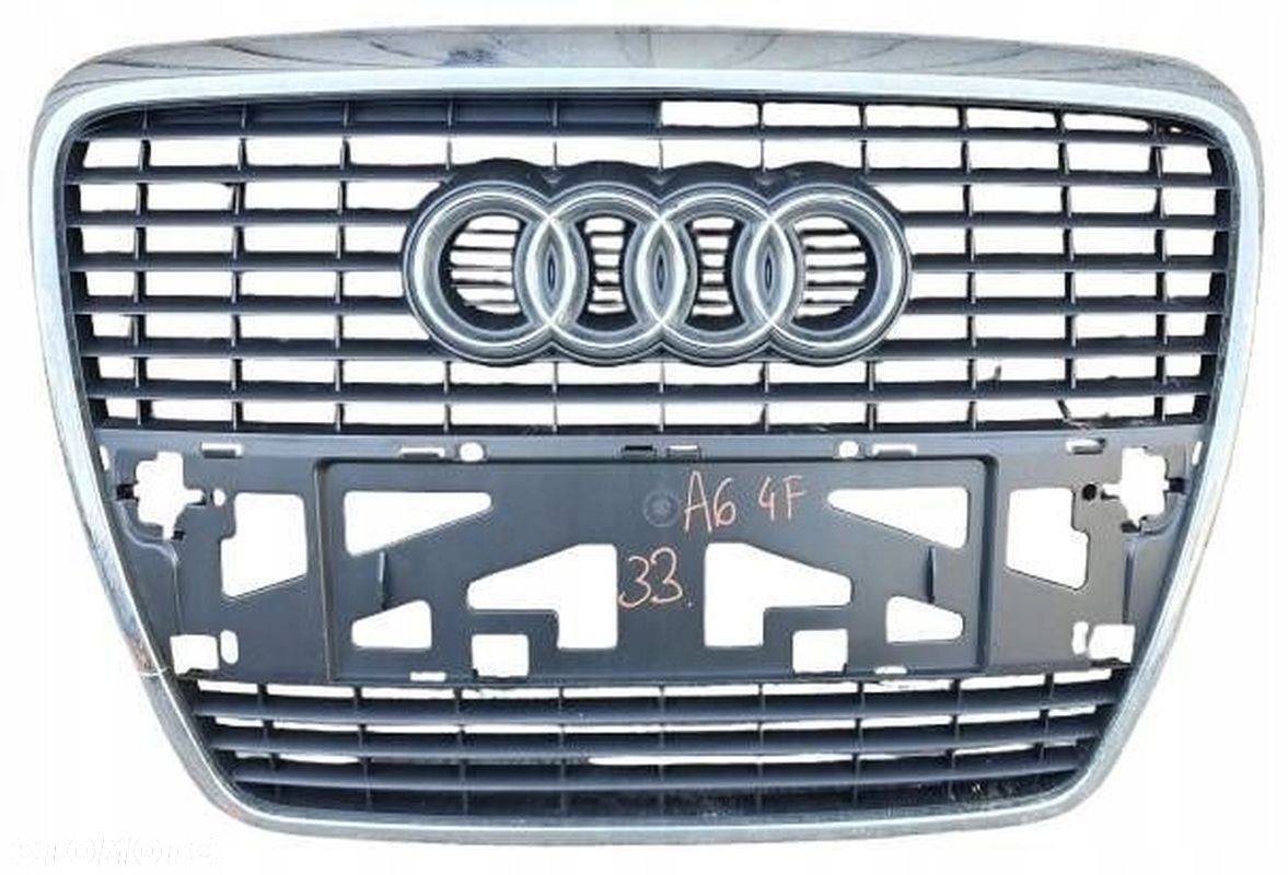 Audi A6 C6 4F 04-08 grill atrapa chłodnicy - 1