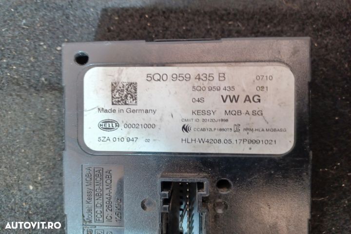 Modul inchidere centralizata 5Q0959435B 5Q0959435B Skoda Octavia 3 [2 - 4