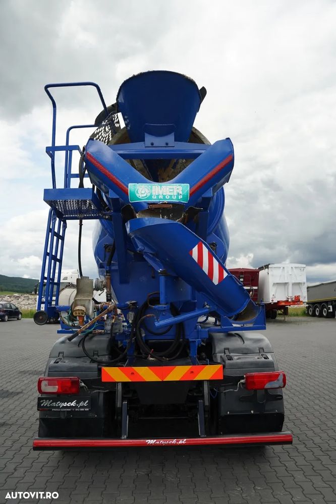 MAN TGS 35.400 / 8x4 / BETONIERĂ / IMER / BETONIERĂ 9 M3 / - 14