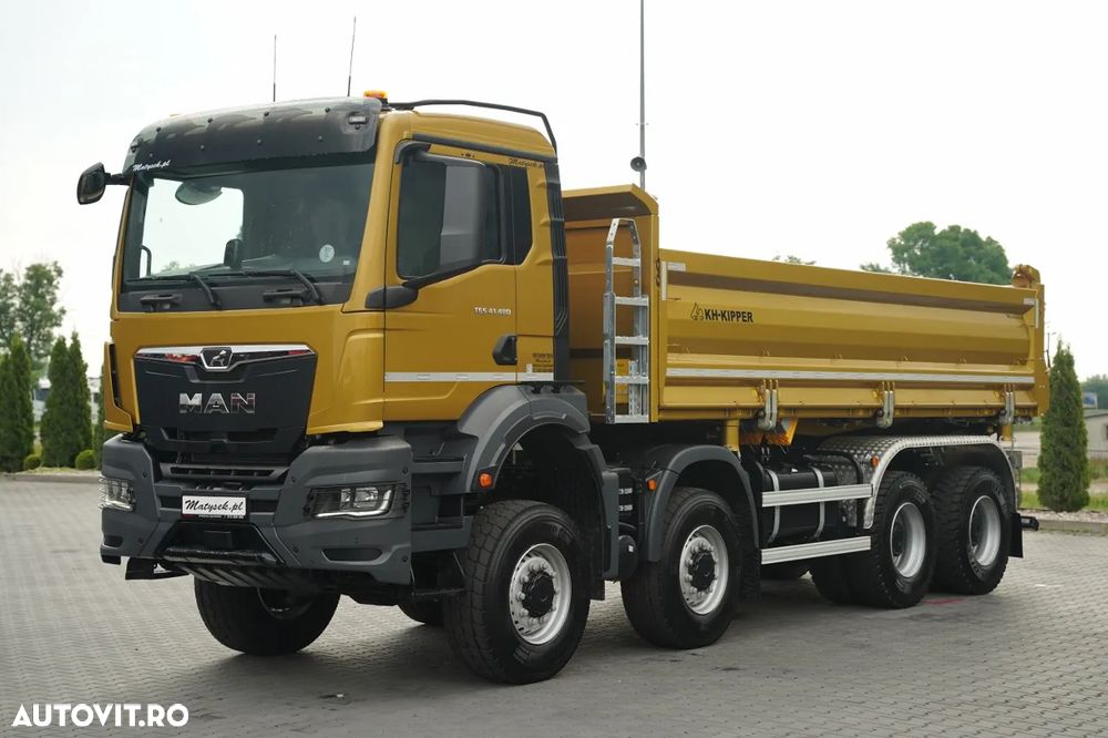 MAN TGS 41.480 / 8X6 / BASCULATOR 3 LATE / BORDMATIC / KH KIPPER / AUTOMAT / NOU / 2026 / - 11