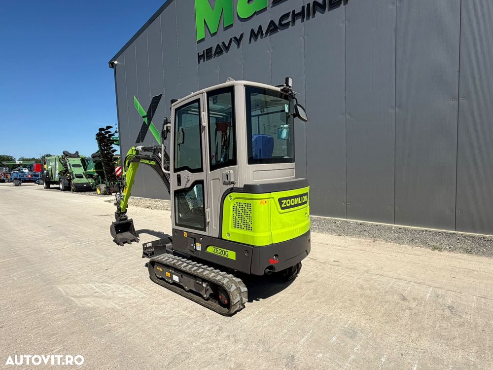 Zoomlion ZE20GU Miniexcavator - 4