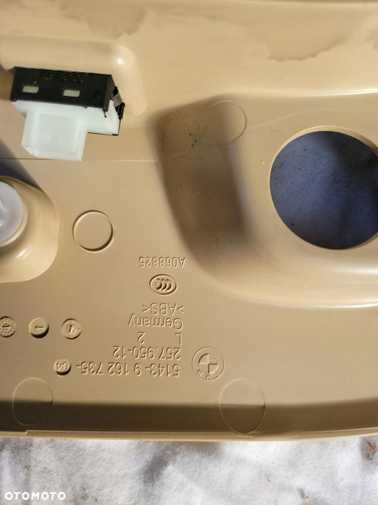 bmw 5 f11 f10 listwa słupka progu lewa 9162735 - 2