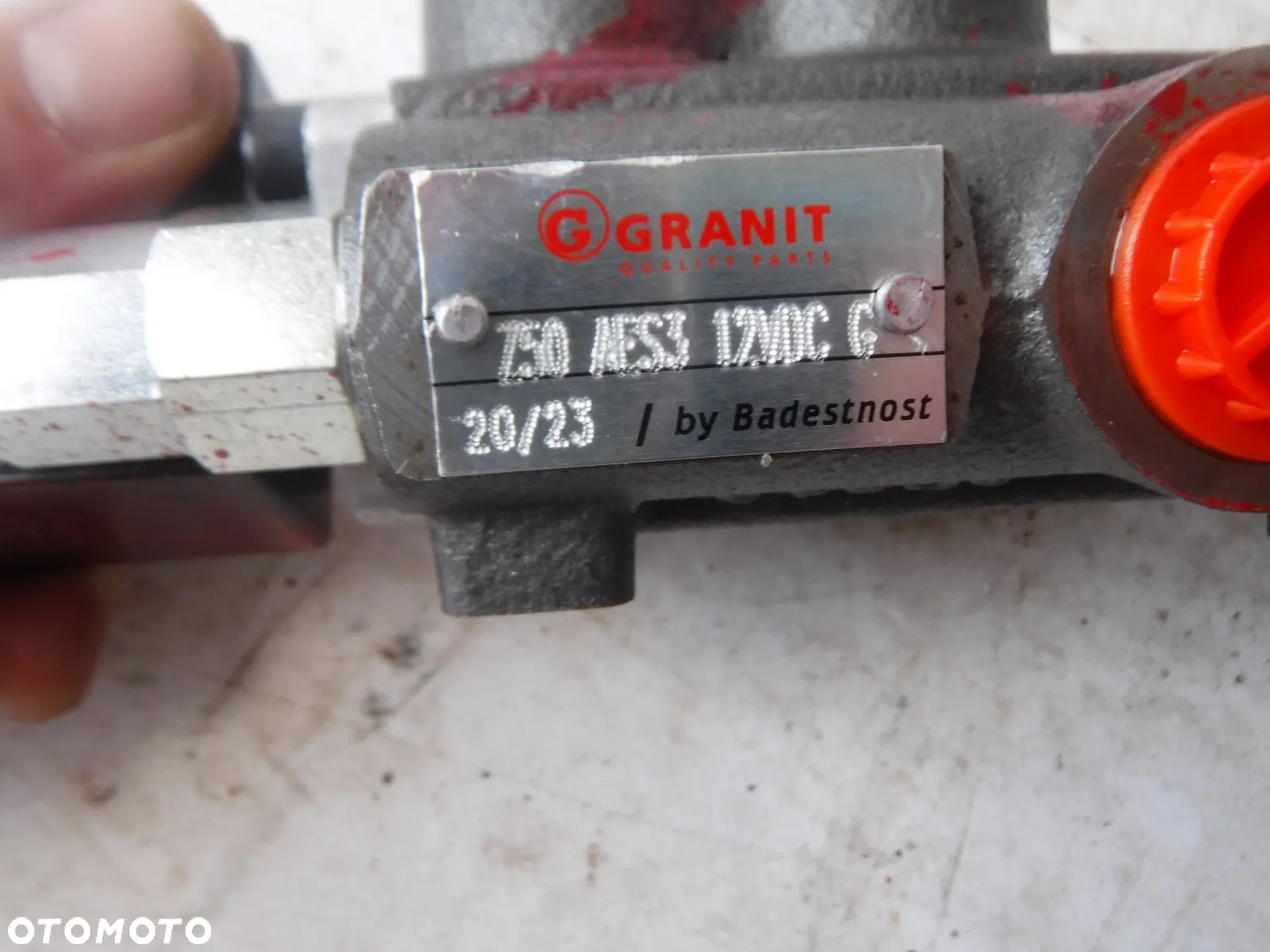 nowy rozdzielacz Zawór hydrauliczny elektryczny 12V 1x DW (A-B zamknięte) Z50 A ES3 12VDC G - 3