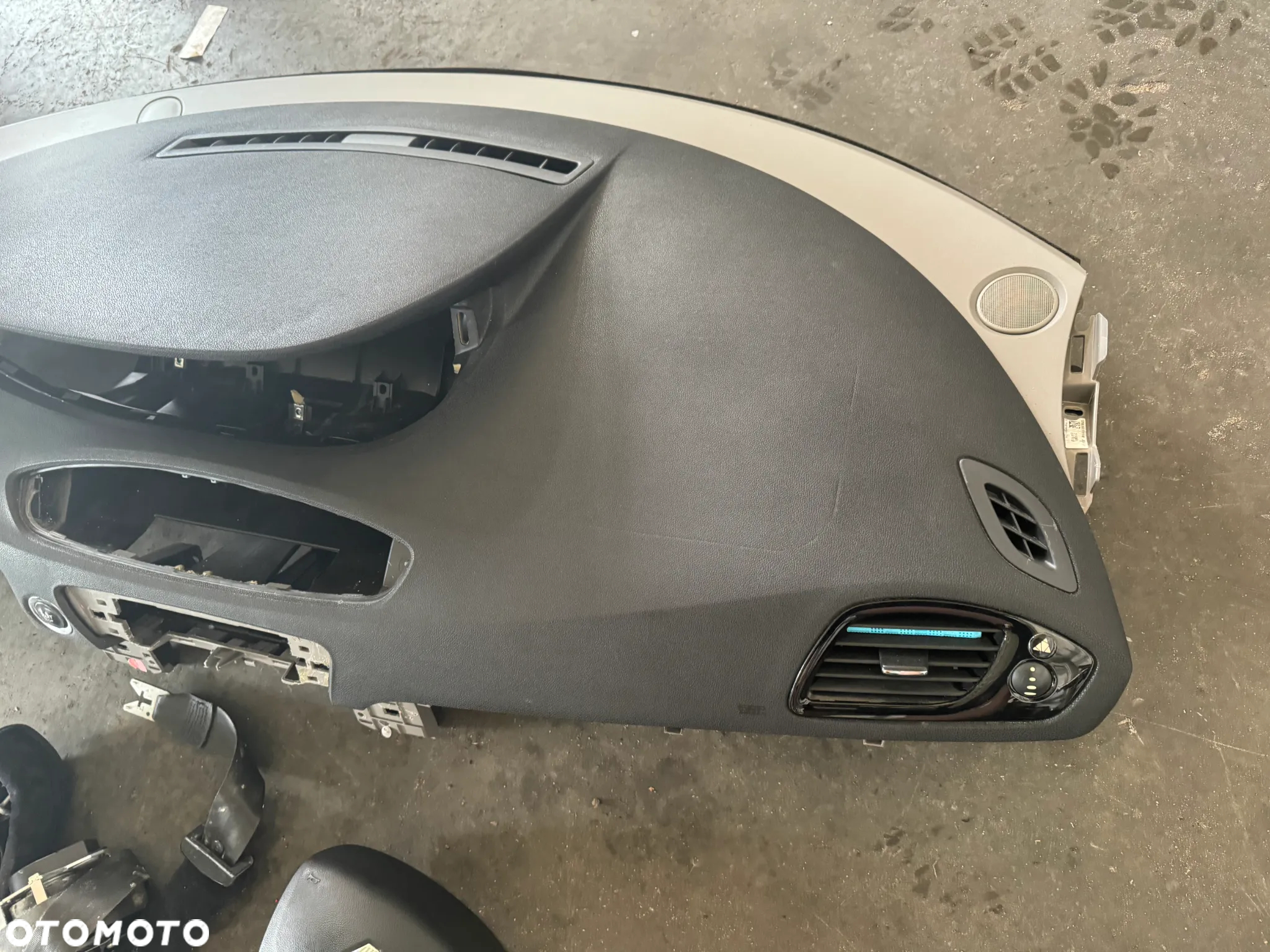 Konsola deska pasy airbag oryginał Renault Scenic III LIFT - 3