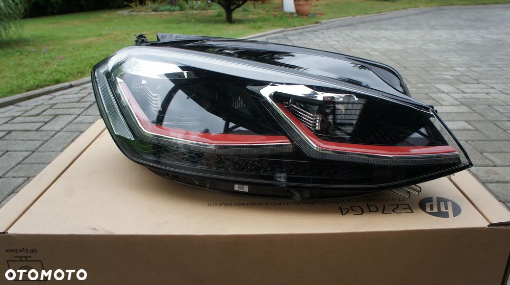 PRZEDNIA PRAWA LAMPA VW GOLF VII LIFT FULL LED GTI 5G1941036D - 1