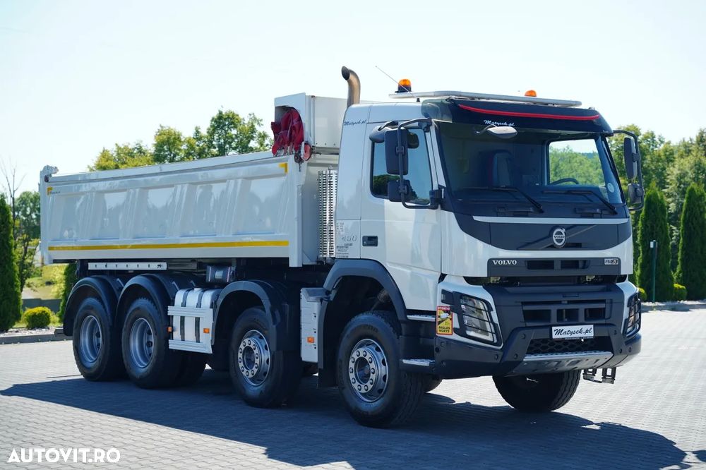 Volvo FMX 450 / 8X4 / BASCULATOR 2 LATE / HYDRODOLT / MEILLER KIPPER / I-SHIFT / IMPORTAT - 17
