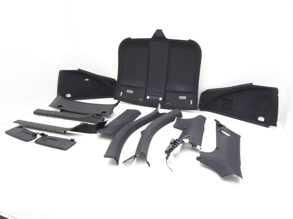 Podsufitka słoneczka lampka osłona słupka komplet 8j8867505b audi tt 8j - 3