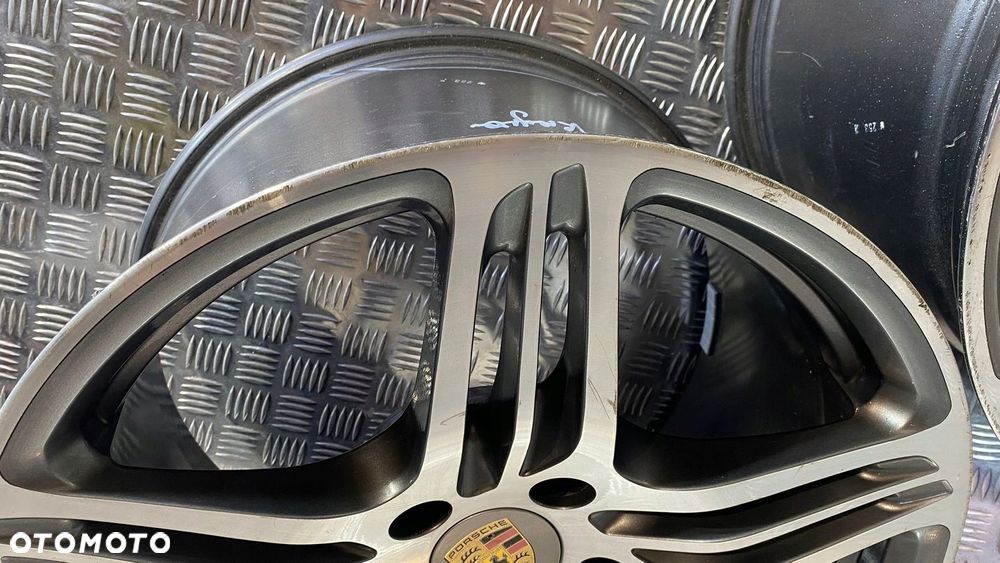 KOMPLET FELG PORSCHE 997 911 19 8.5J 11.0J ORYGNAL - 9