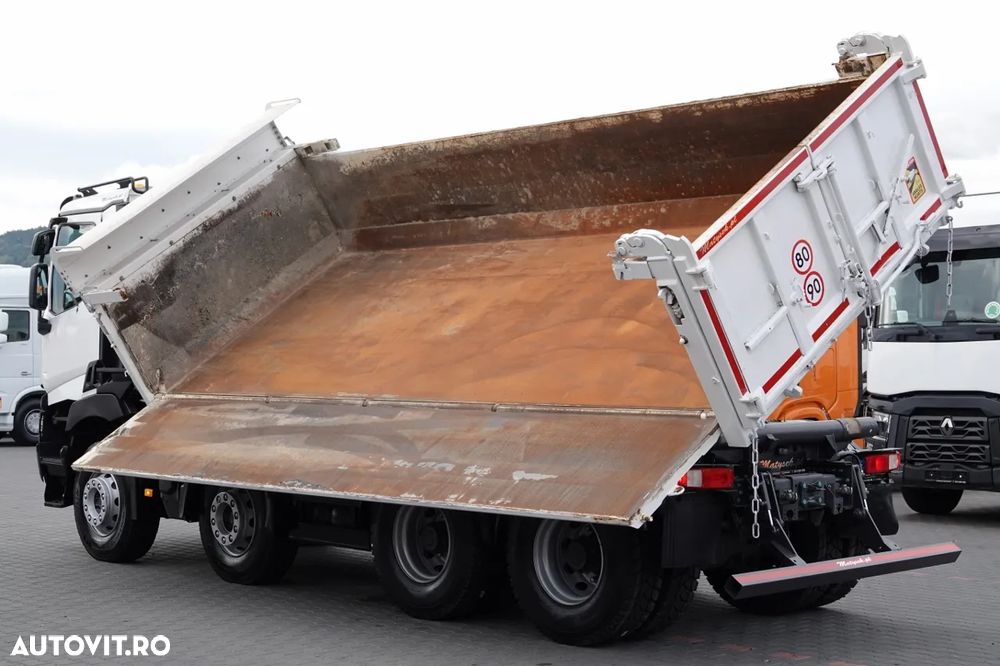 Renault C 460 / 8x4 / CAMION BASCULANTE / HIDROBOARD / BORDMATIC / EURO 6 / ANVELOPE 100% / IMPORTAT / DUPA CONTRACTUL DE SERVICE - 6