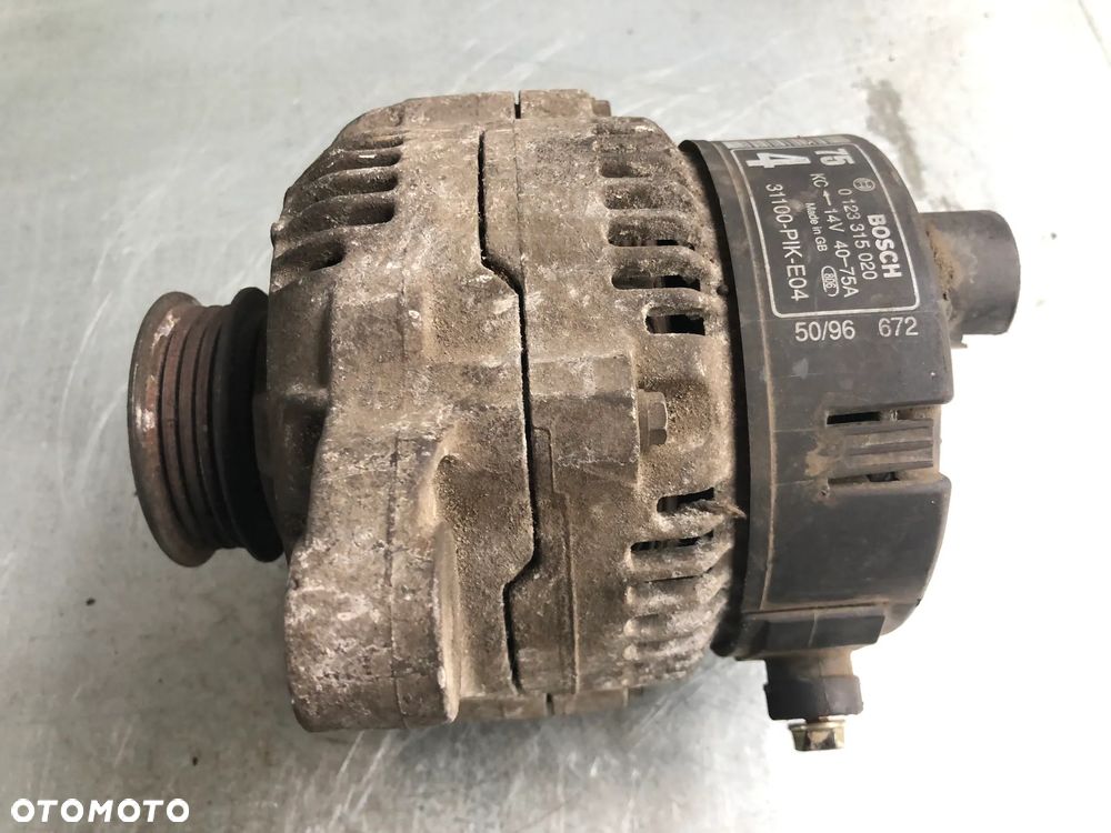P-2837. Alternator 31100-pik-e04 75A 4PK Honda Civic VI 1.4 Benz. -Gwarancja Wysyłka Montaż - 5