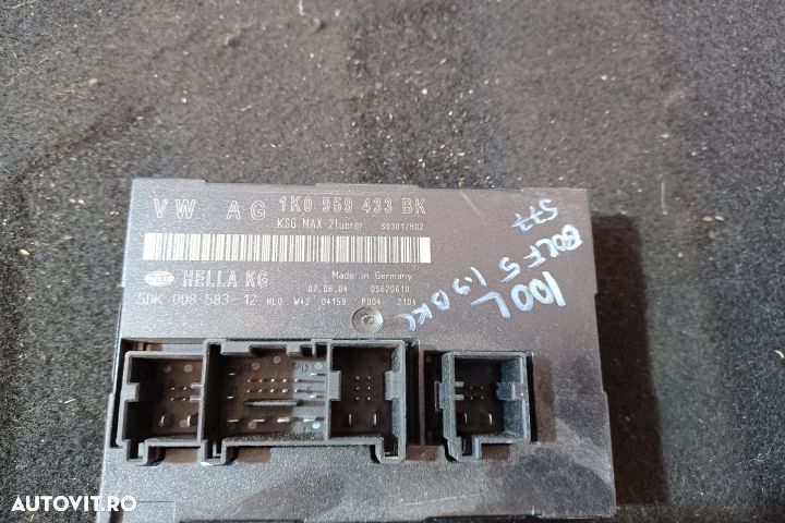 Modul confort 1K0959433BK 1K0959433BK Volkswagen VW Golf 5 [2003 - 20 - 3