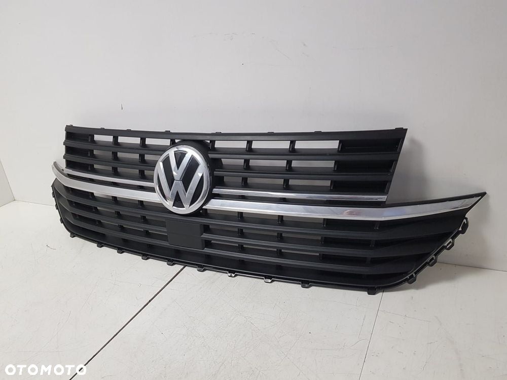 GRILL ATRAPA + WZMOCNIENIE KOMPLET VW T6 LIFT 7LA 7LA853651C 7LA807699D 7L - 5