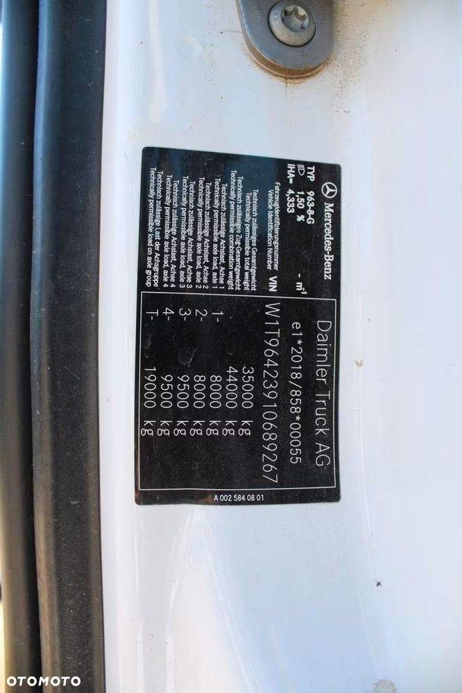 Mercedes-Benz Arocs 3545 8x4 BB Meiller | 3-stronny wywrot | Retarder | Bordmatik | Euro 6 | 2023r - 15