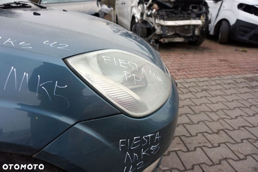 MASKA ZDERZAK BŁOTNIKI LAMPY FIESTA V MK5 U2  FORD 2002-2008 NEPTUNE GREEN PRZÓD KOMPLETNY - 17