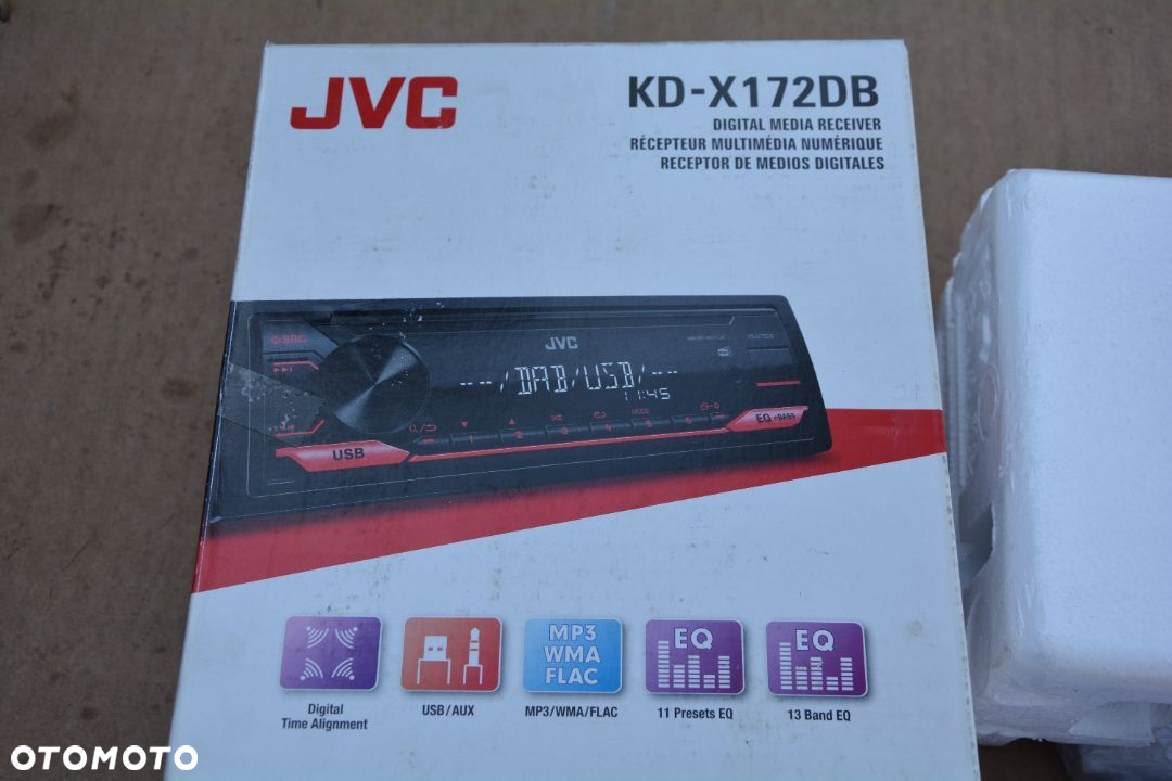 JVC KD-X172DB Radio samochodowe DAB MP3 USB AUX - 3
